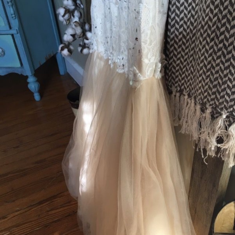 Cream dress